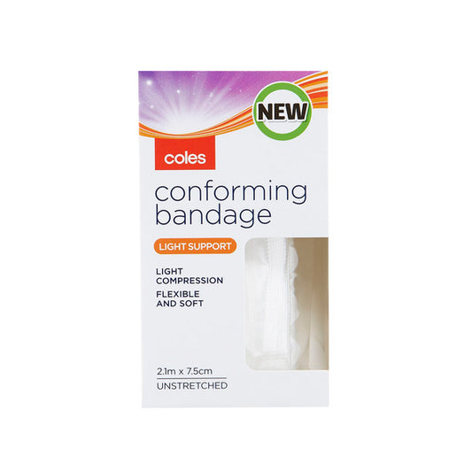 Coles Bandage Conforming 2.1mx7.5cm