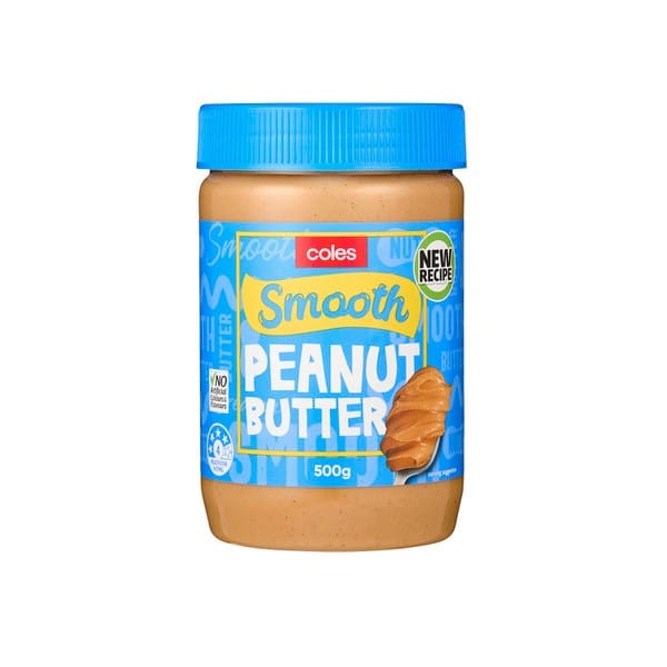 Coles Peanut Butter Smooth 500g