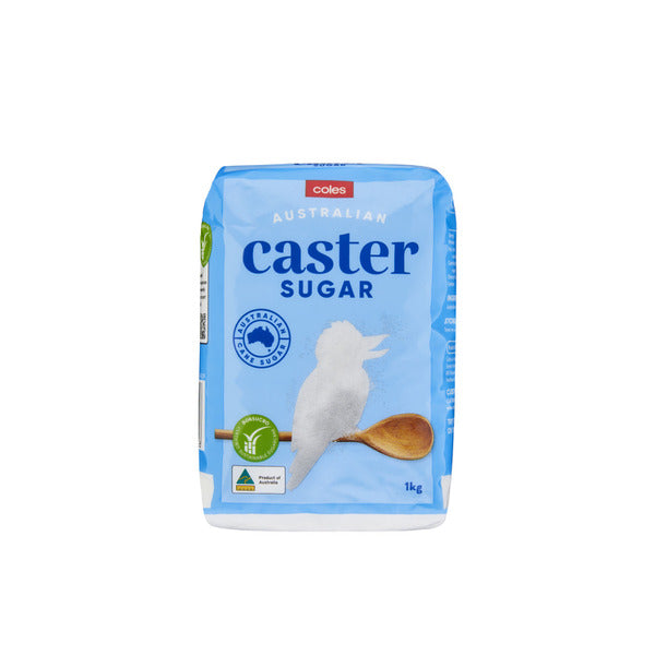 Coles Sugar Caster 1kg