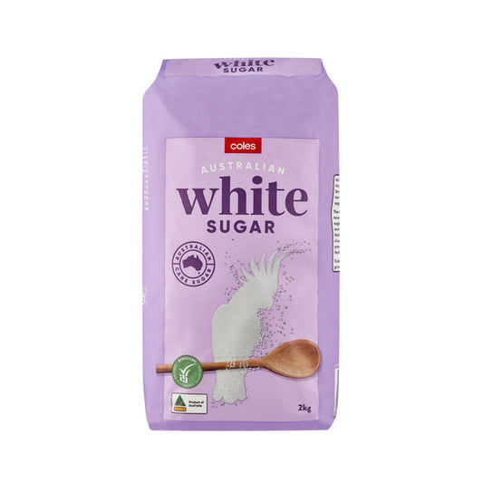 Coles Sugar White 2kg