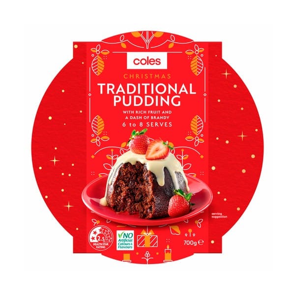 Coles Pudding Traditional 700g