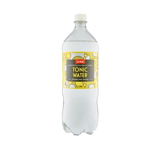 Coles Tonic Water 1.25L