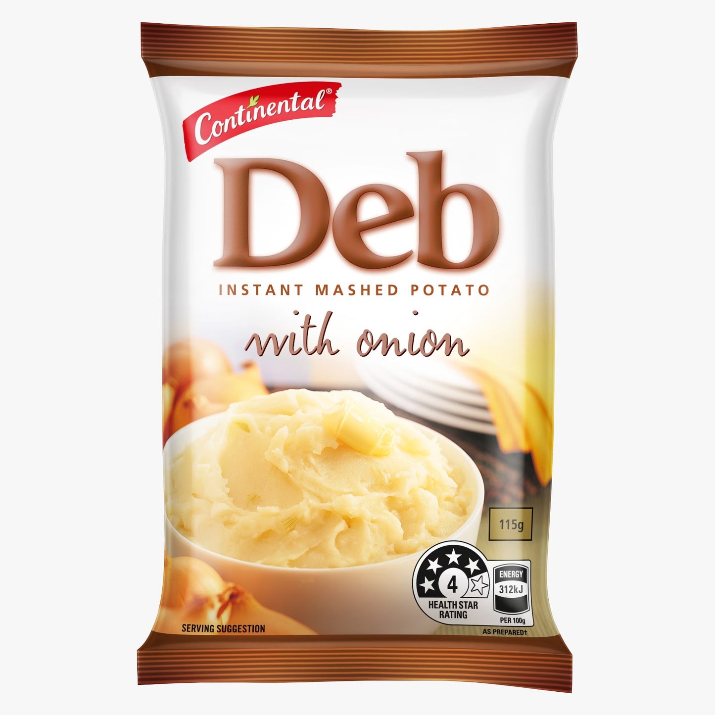Continental DEB Instant Mashed Potato with Onion 115g