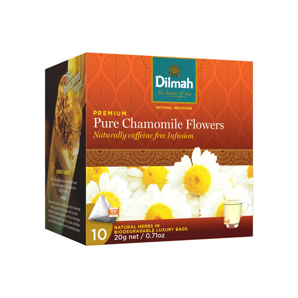 Dilmah Tea Pure Chamomile Flowers (10pk) 20g
