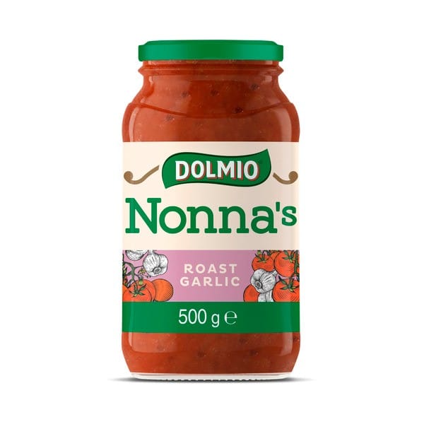 Dolmio Pasta Sauce Nonna's Roast Garlic 500g