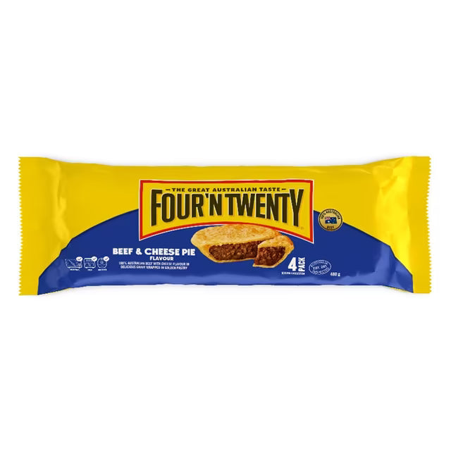 Four'n Twenty Beef & Cheese Pie - 120g