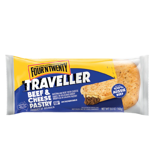 Frozen Four'N Twenty Pie Traveller MW Beef & Cheese 160g