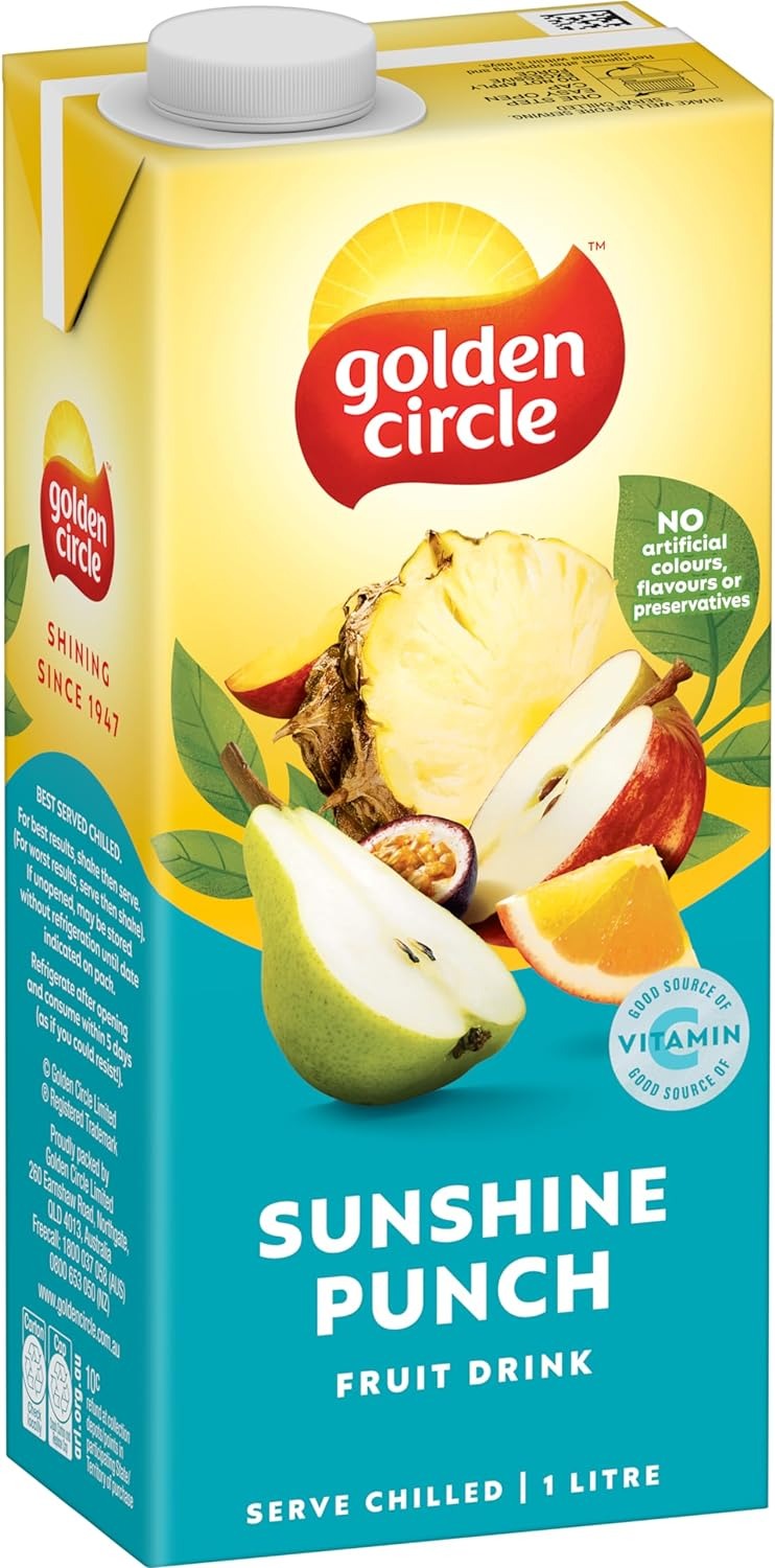 Golden Circle Fruit Drink Sunshine Punch 1L