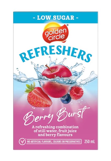 Golden Circle Refreshers Berry Burst 250ml