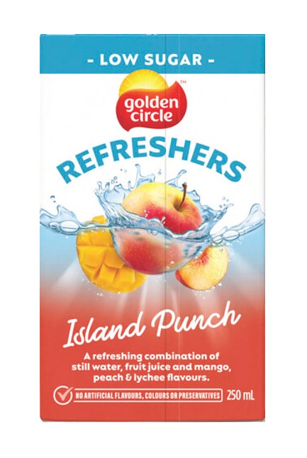 Golden Circle Refreshers Island Punch 250ml