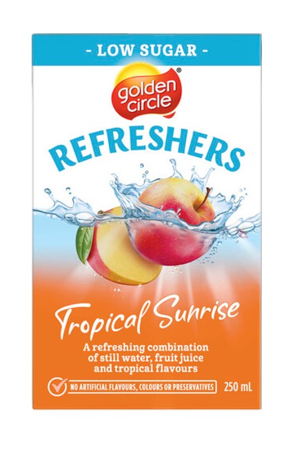 Golden Circle Refreshers Tropical Sunrise 250ml