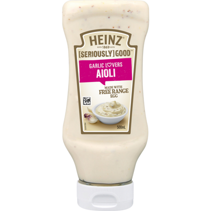 Heinz Aioli Garlic Lovers 500ml