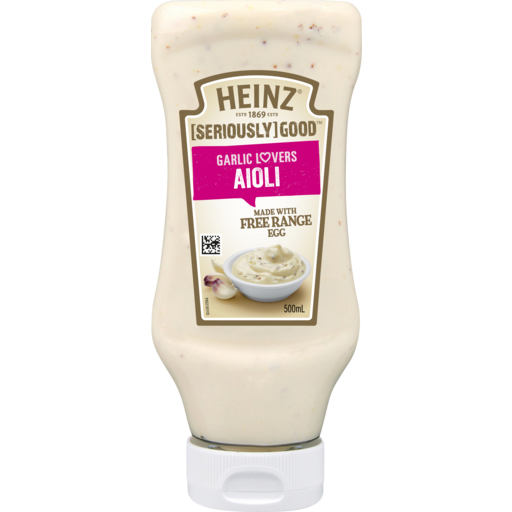 Heinz Aioli Garlic Lovers 500ml