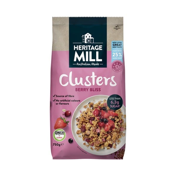 Heritage Mill Clusters Berry Bliss 750g