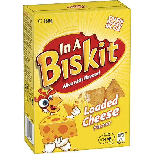 In A Biskit Loaded Cheese 160g