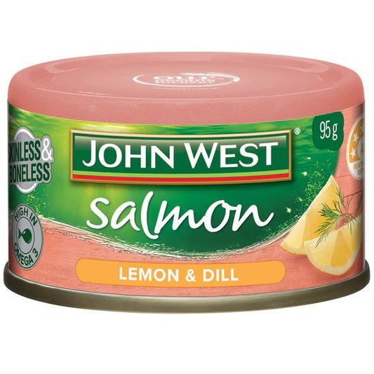 John West Salmon Tempters Lemon & Dill 95g