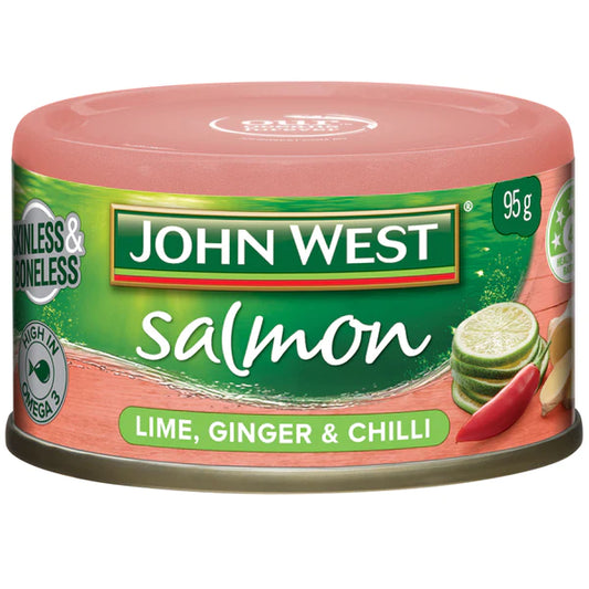 John West Salmon Tempters Lime, Ginger & Chilli 95g