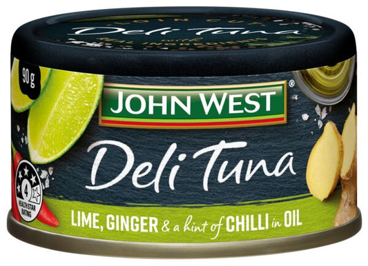 John West Tuna Deli Lime, Ginger & Chilli Oil 90g