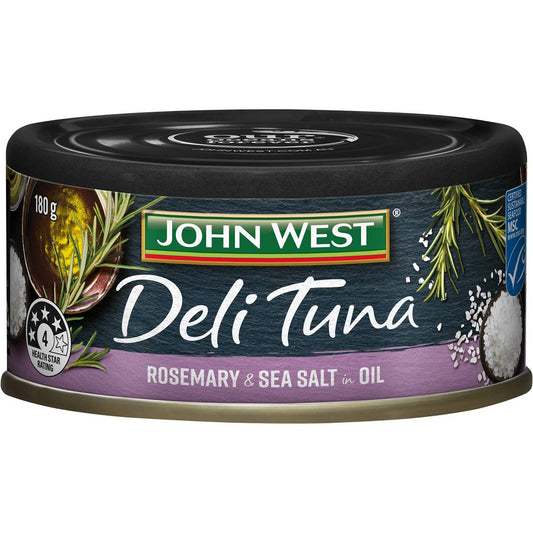 John West Tuna Deli Rosemary & Sea Salt in Oil 90g