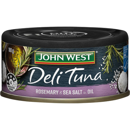 John West Tuna Yellowfin Rosemary & Sea Salt in Oil 90g