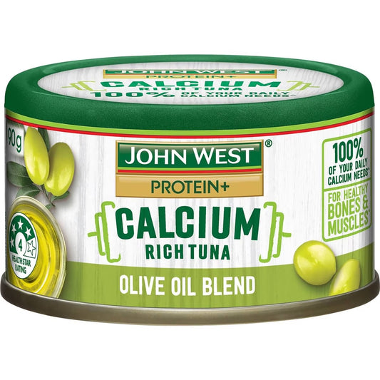 John West Tuna Protein+ Calcium in Olive Oil 90g