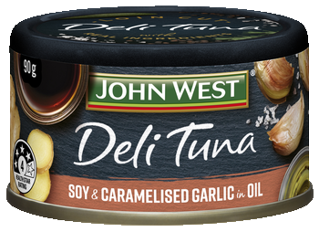 John West Tuna Deli Soy & Caramelised Garlic 95g