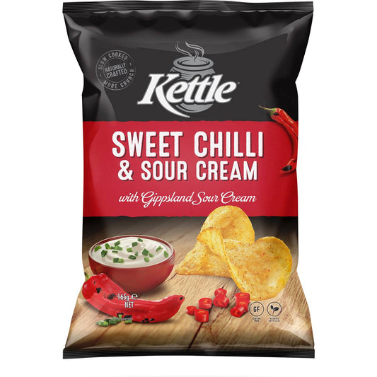 Kettle Sweet Chilli & Sour Cream 165g