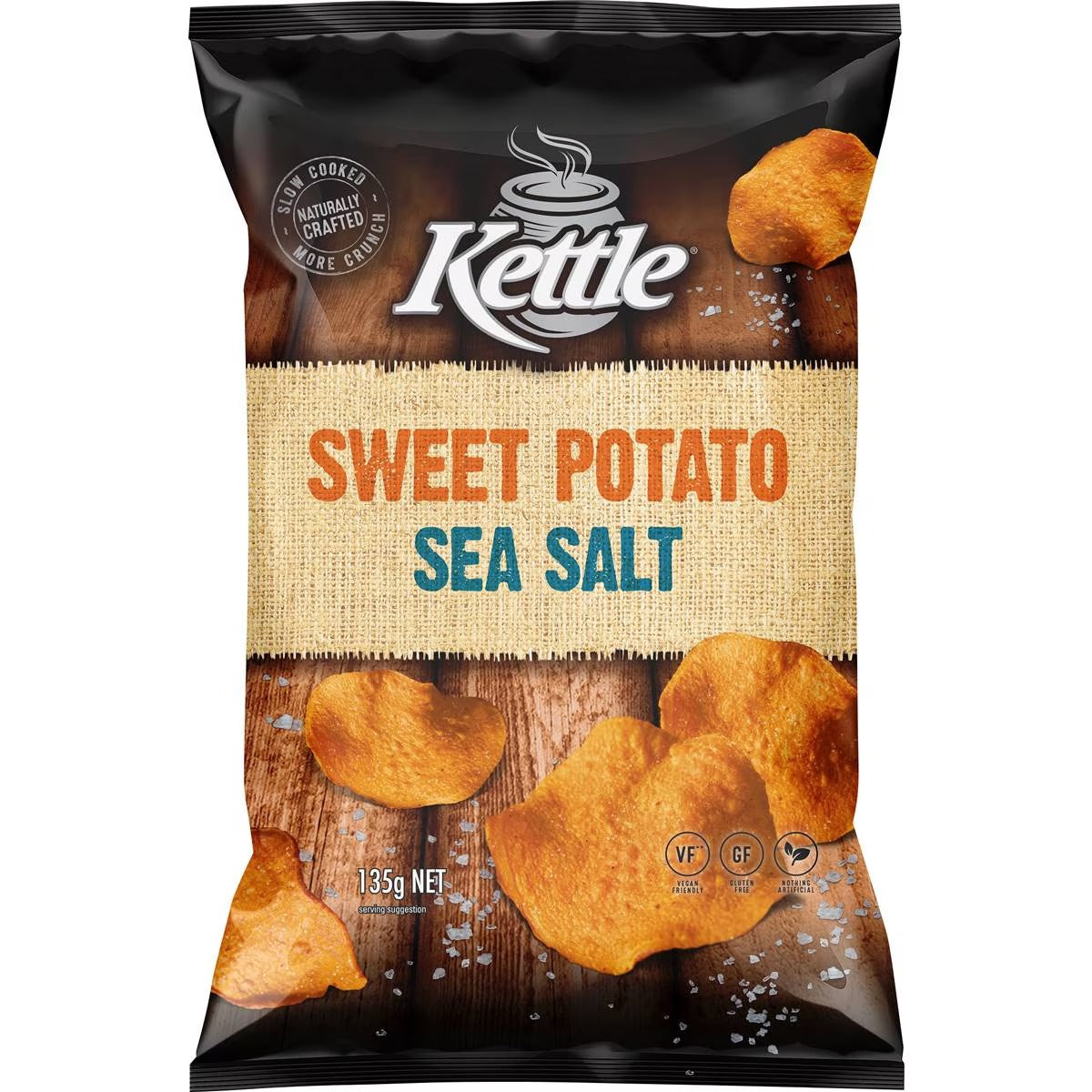 Kettle Sweet Potato Sea Salt 135g