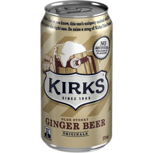 Kirks Ginger Beer 375ml