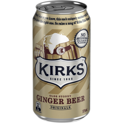 Kirks (10pk) Ginger Beer 375ml