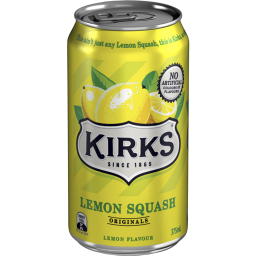Kirks Lemon Squash 375ml