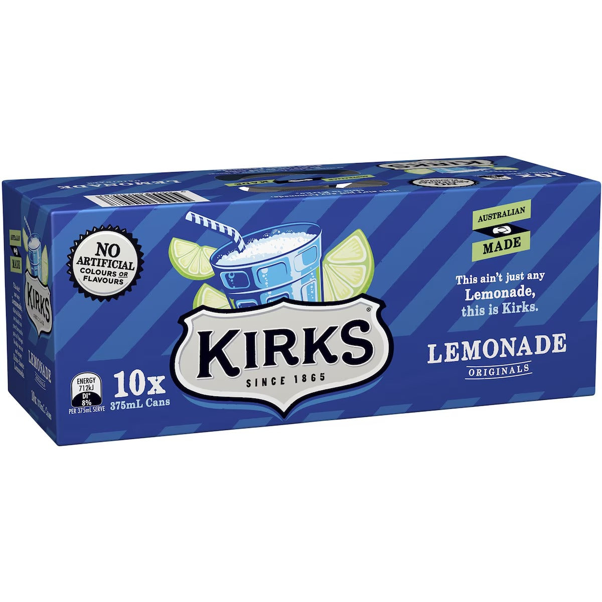 Kirks (10pk) Lemonade 375ml