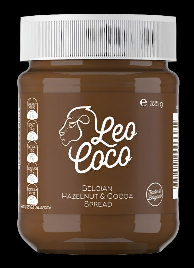 Leo Coco Belgian Milk Chocolate & Hazelnut Spread 325g