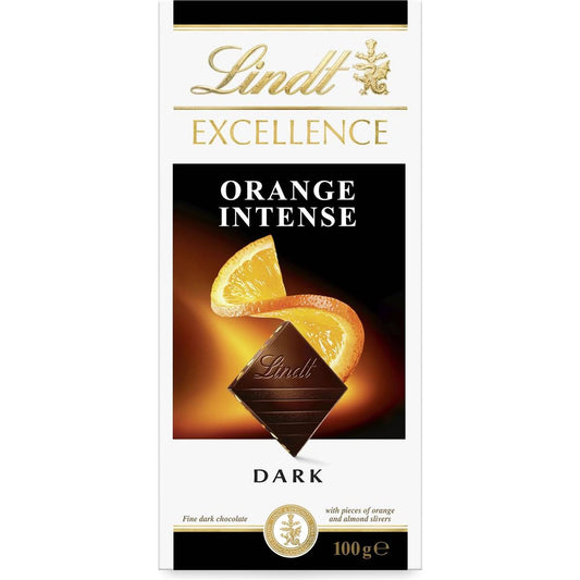 Lindt Excellence Dark Intense Orange 100g