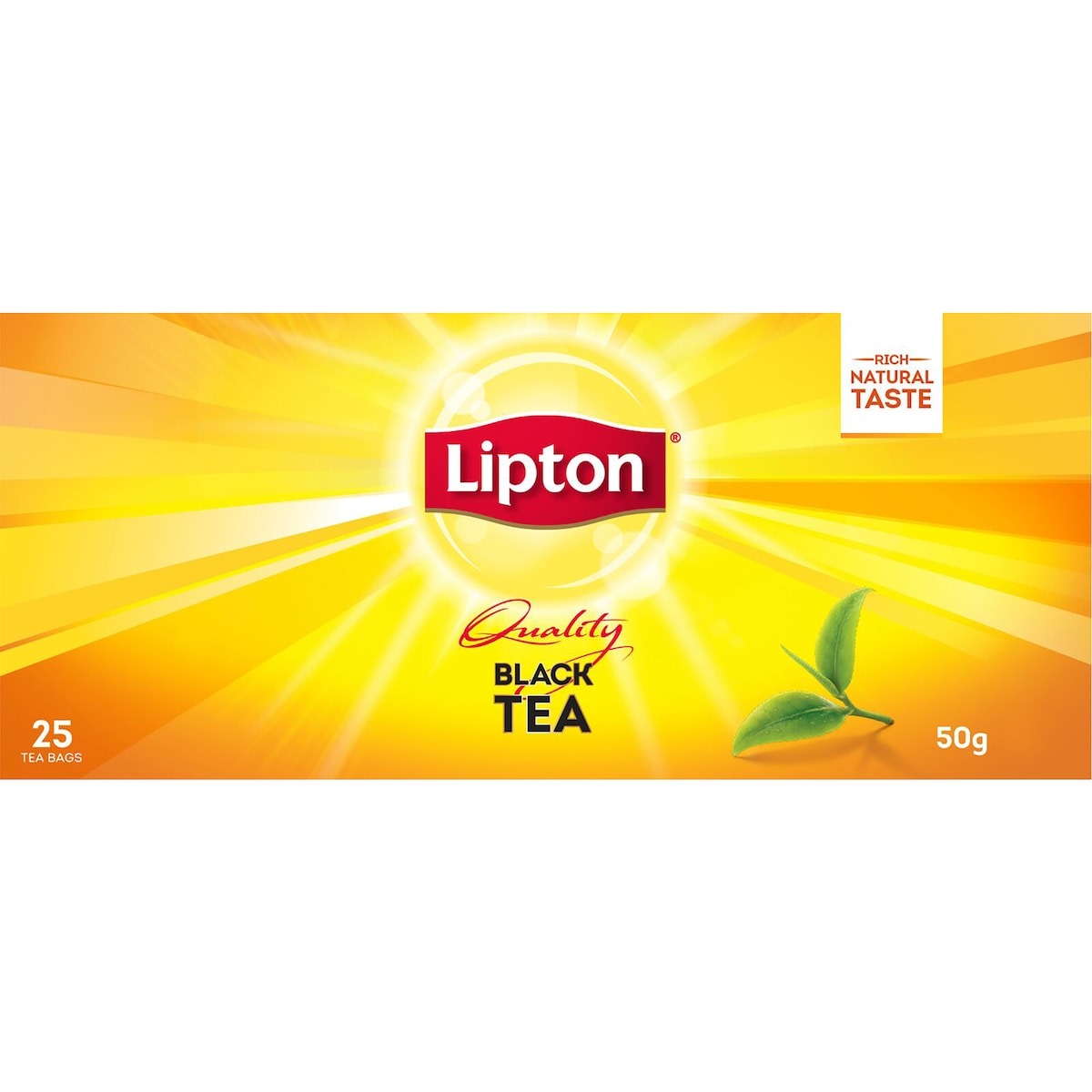 Lipton Black Tea (25pk) 50g