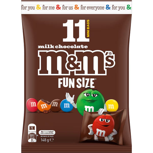 M&M's Milk Chocolate Sharepack (11pk) 148g