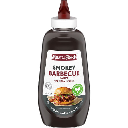 Masterfoods Barbecue Sauce Smokey 500ml