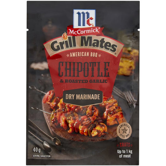 McCormick Grill Mates Chipotle & Roasted Garlic 40g