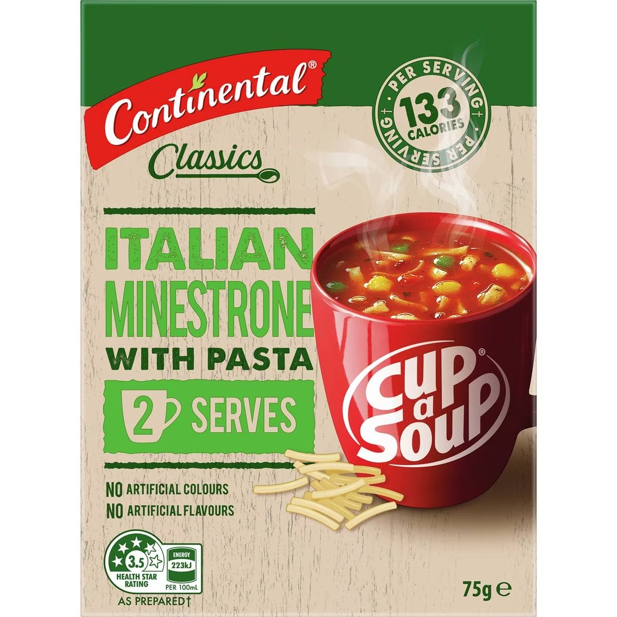 Continental Cup A Soup Italian Minestrone (2pk) 75g