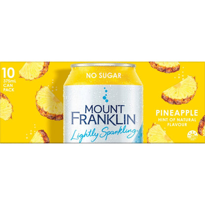Mount Franklin (10pk) Pineapple 375ml