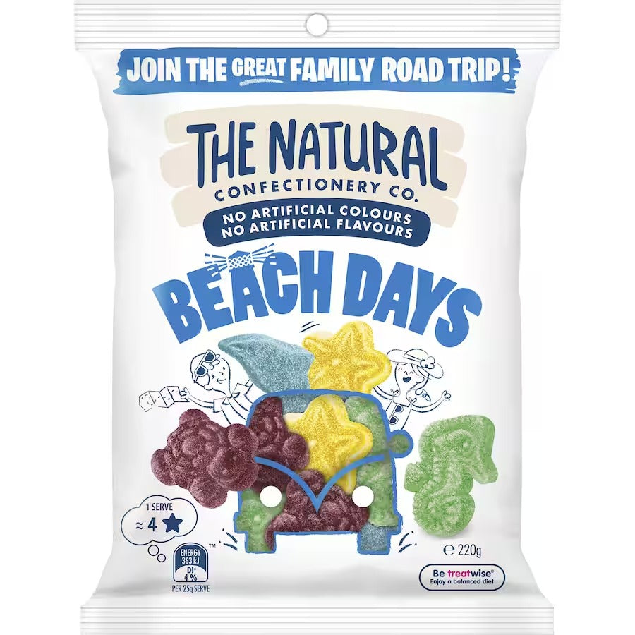 Natural Confectionery Beach Days 220g