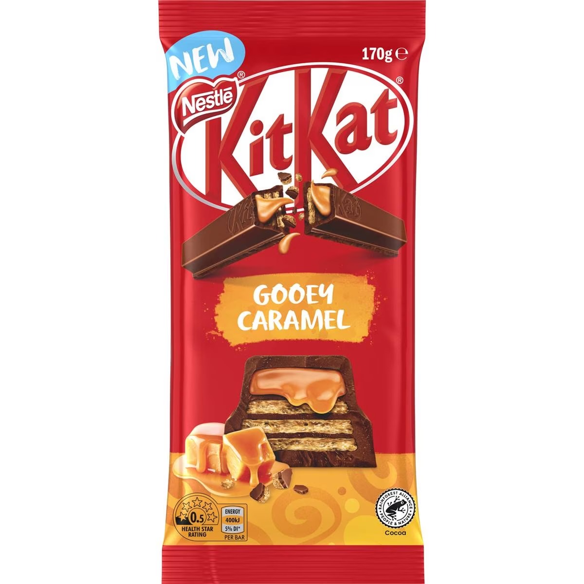 Nestle Block KitKat Gooey Caramel 170g