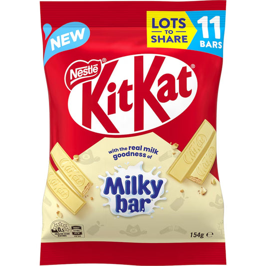 Nestle Sharepack KitKat Milkybar (11pk) 154g