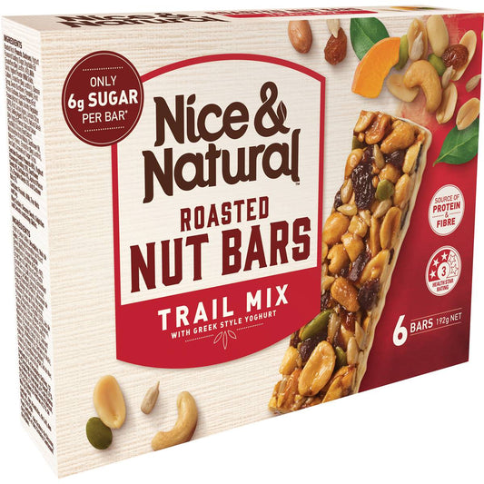 Nice & Natural Nut Bars Trail Mix (6pk) 192g