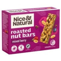 Nice & Natural Nut Bars Mixed Berry (6pk) 192g