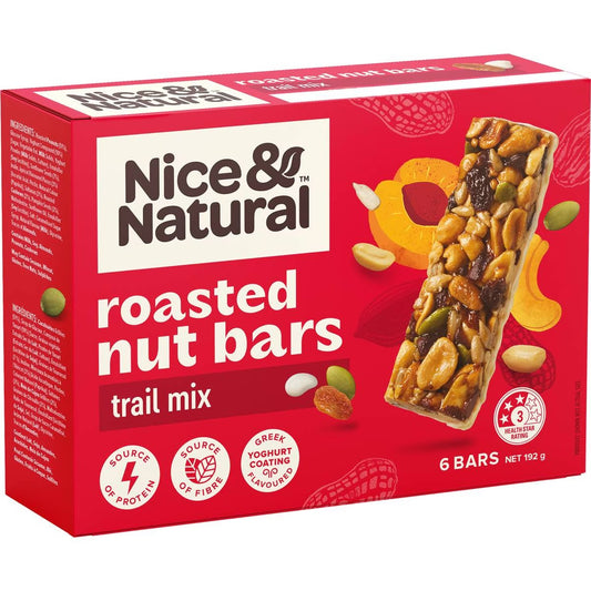 Nice & Natural Nut Bars Trail Mix (6pk) 192g