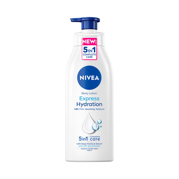 Nivea Express Hydration 5in1 Body Lotion 400ml