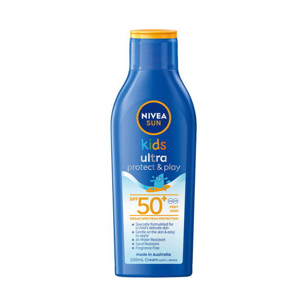Nivea Sun Kids Ultra Protect & Play SPF50+ Sunscreen Lotion 200ml