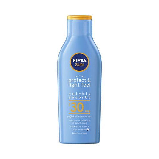 Nivea Sun Protect & Light Feel SPF30+ Sunscreen Lotion 200ml