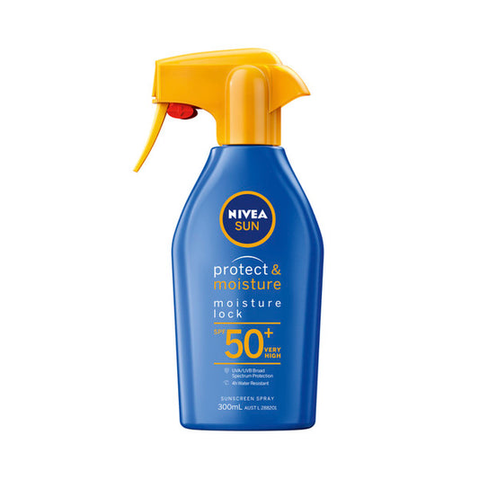 Nivea Sun Protect & Moisture SPF50+ Sunscreen Spray 300ml